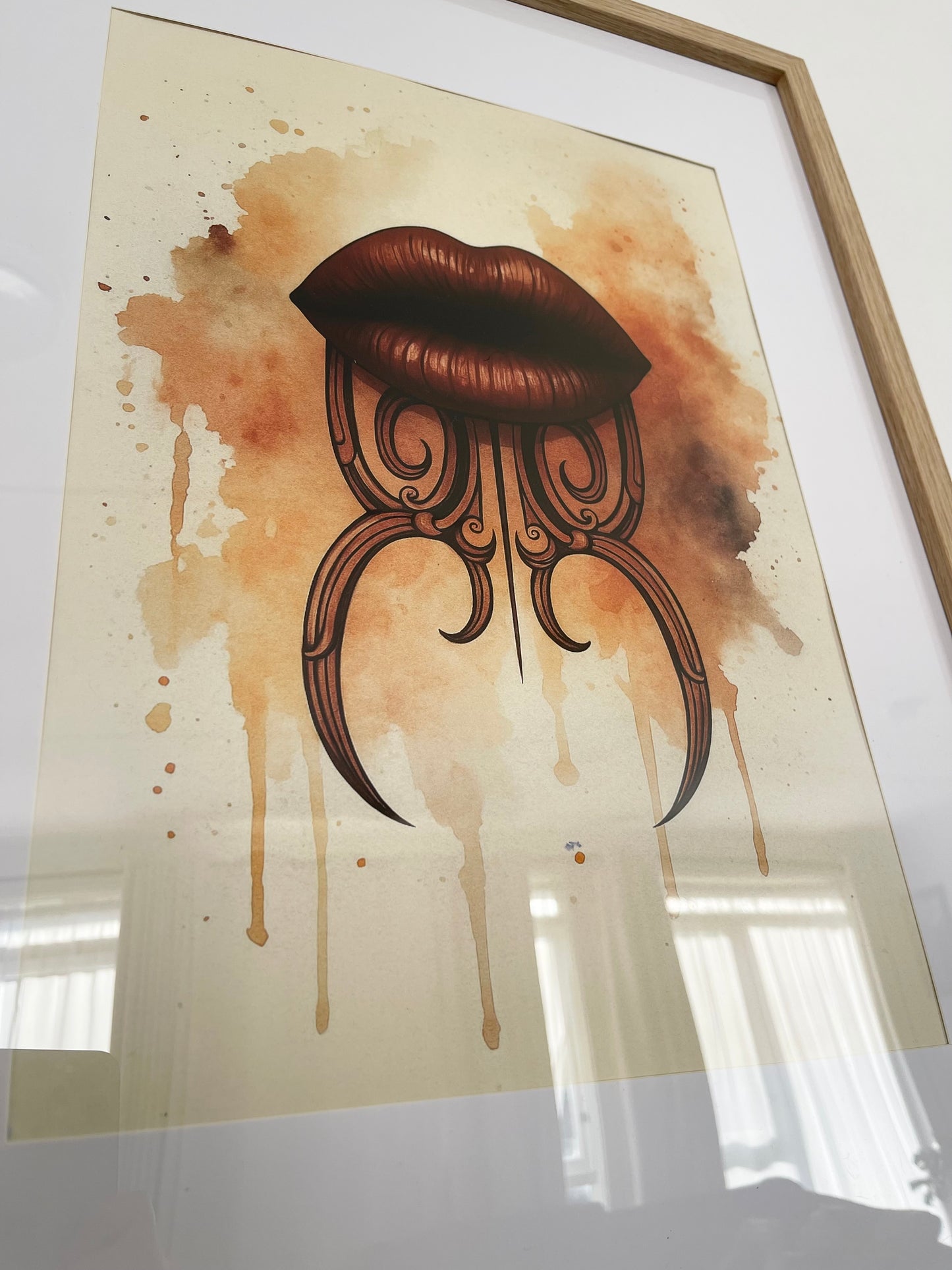 Moko Kauae Fine Art Print