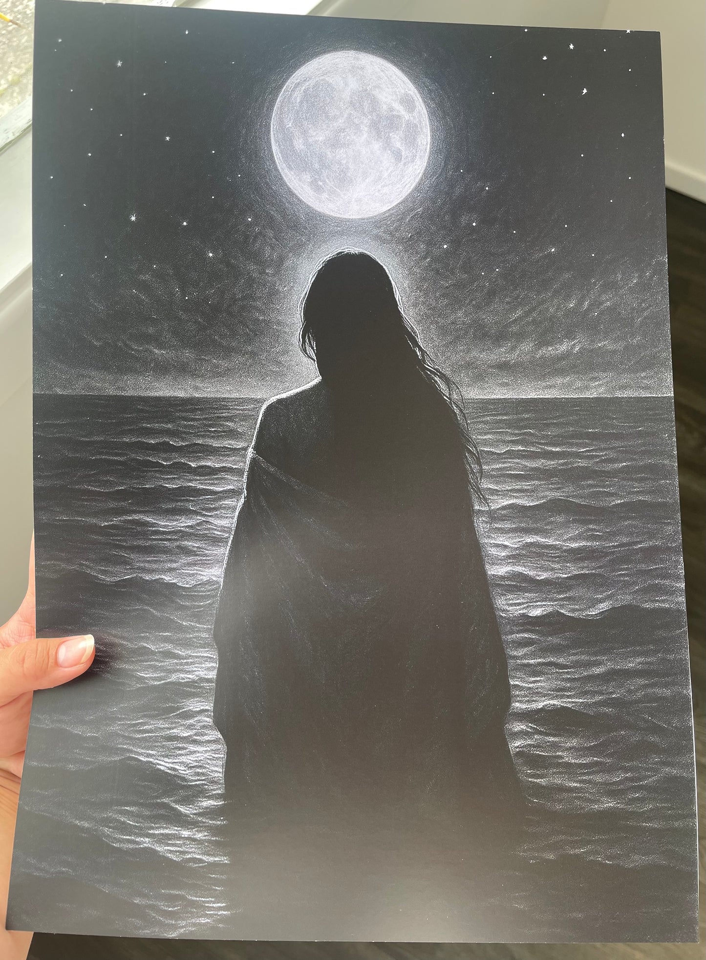 Carried By Her Tūpuna Fine Art Print