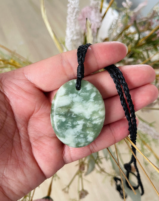 Serpentine (Greenstone) Necklace