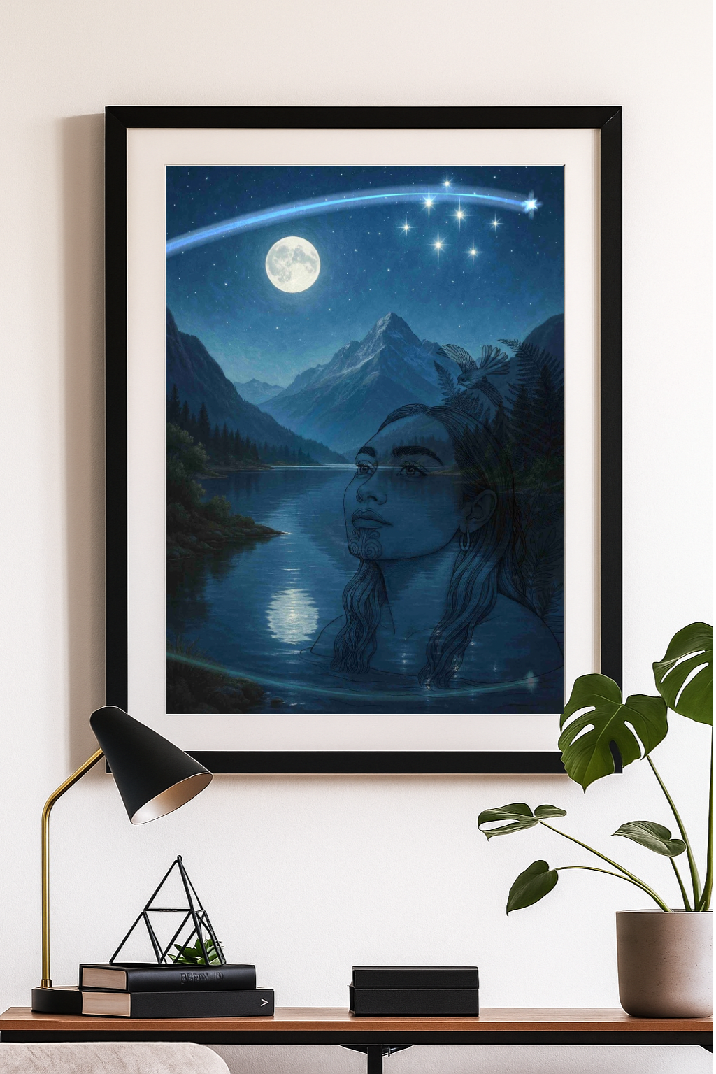 Wairoa O Te Marama Fine Art Print